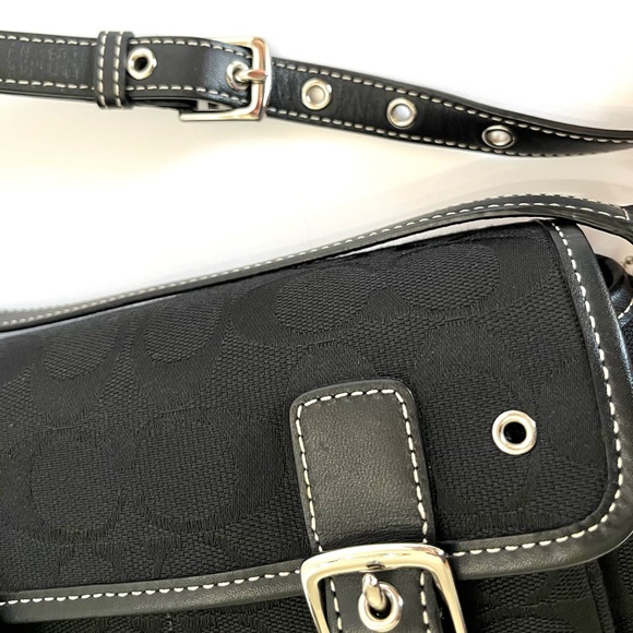 COACH Signature Mini Field Bag, No. 6844 - Picture 10 of 12